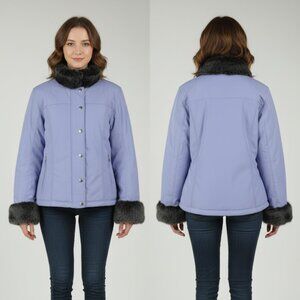 Metropolis by Couloir Black Ice Women's Insulated Angelina Ski Jacket Sz 12 NWT